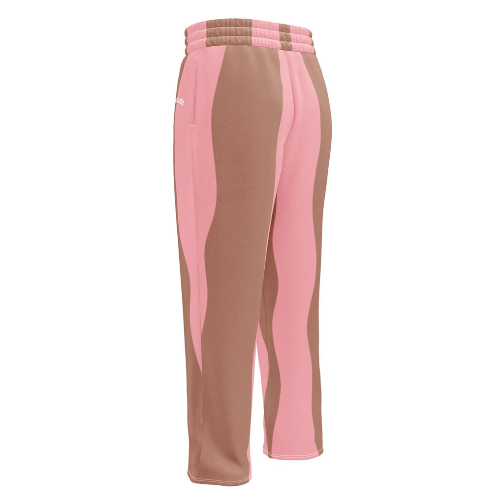Mocha & Pink Swirl Joggers