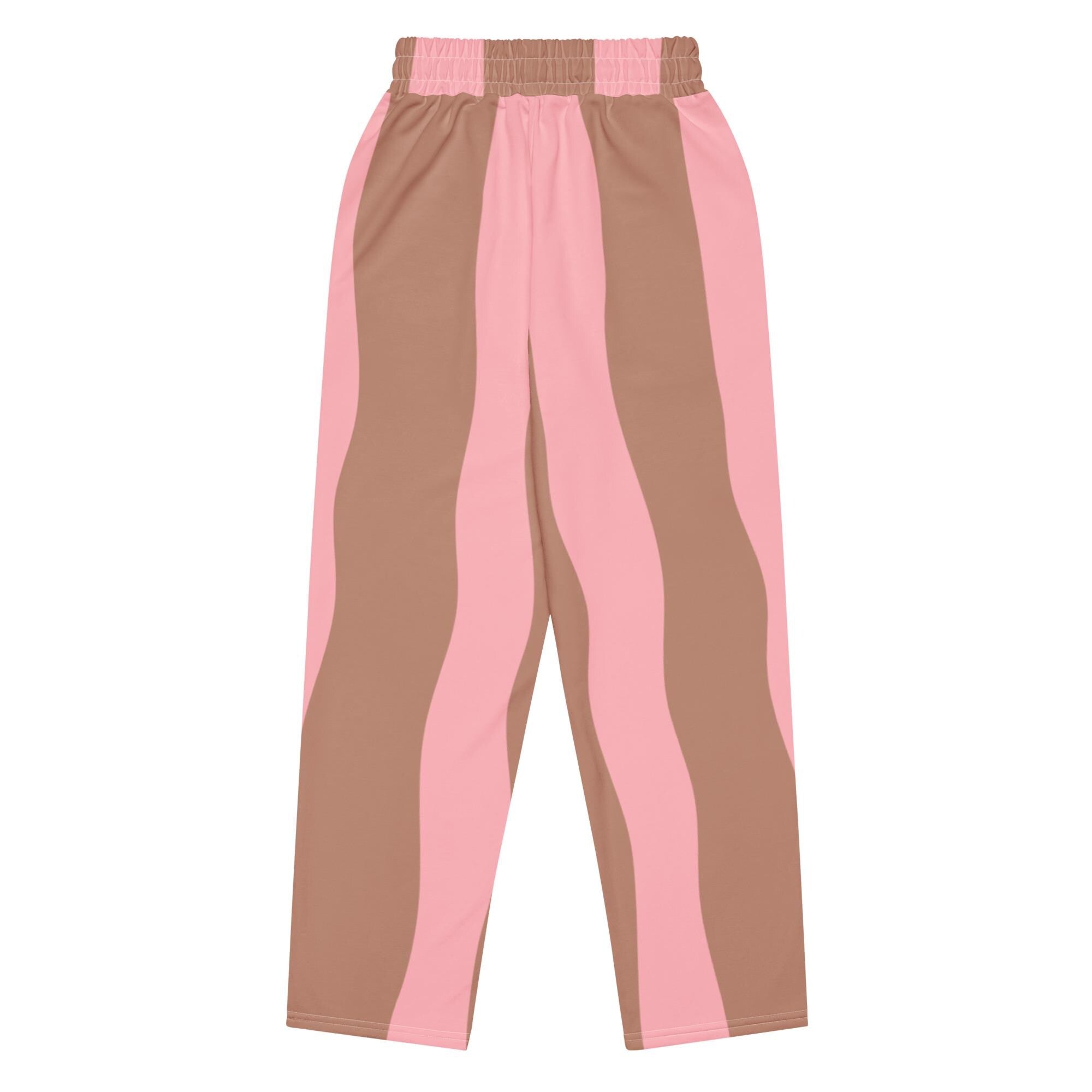 Mocha & Pink Swirl Joggers