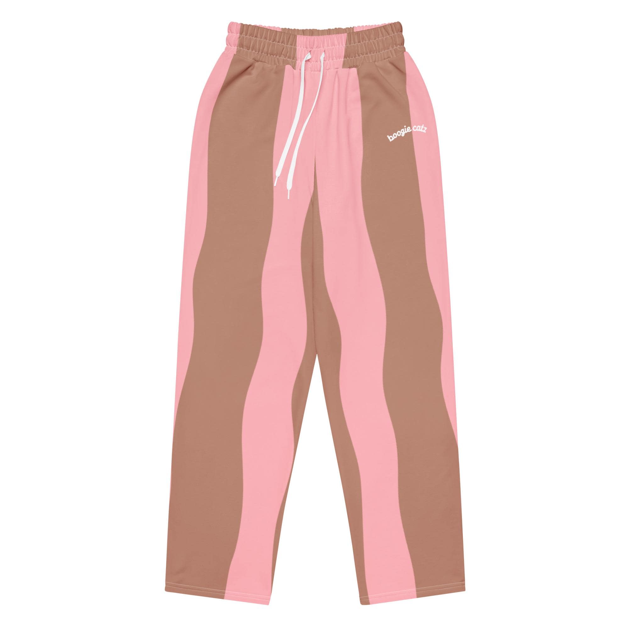 Mocha & Pink Swirl Joggers