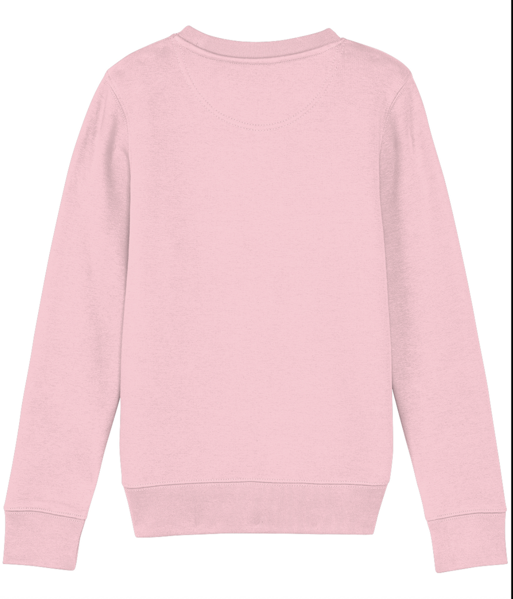 Kids Organic Sweatshirt | NOPE | back