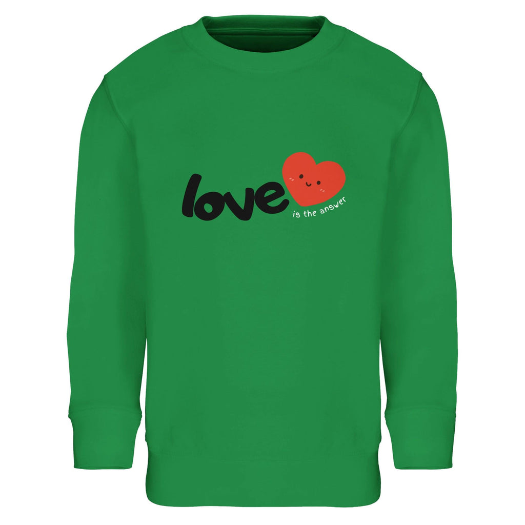 Love is the Answer | Kids Sweatshirt