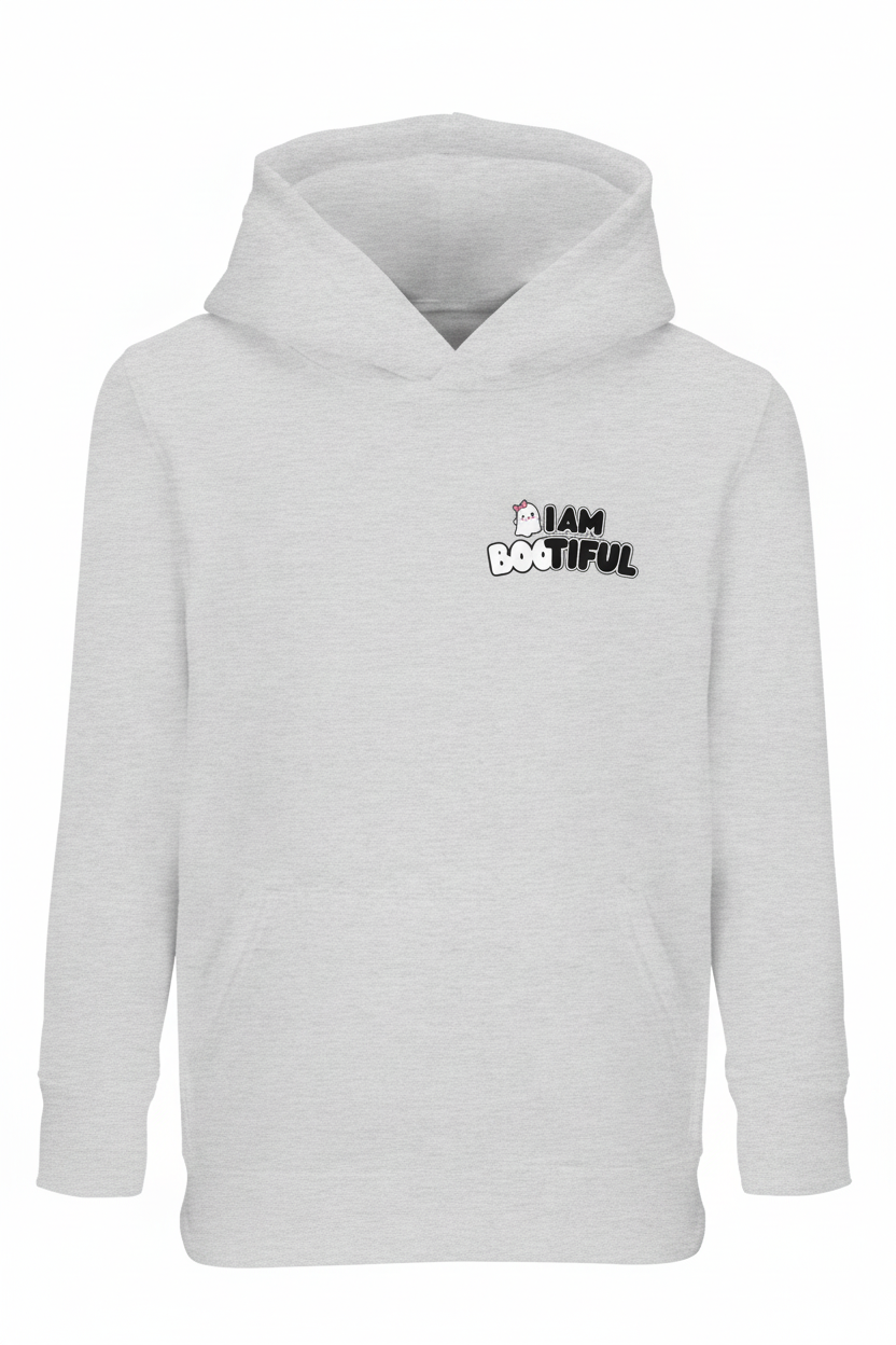 Kawaii Ghost Kids Hoodie | I AM BOOTIFUL